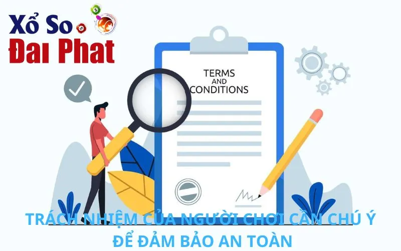 Trách nhiệm của người chơi cần chú ý để đảm bảo an toàn